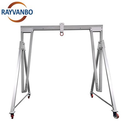 Guindaste de pórtico de liga de alumínio 200kg 500kg 1ton 3ton 5ton Suporte com altura ajustável